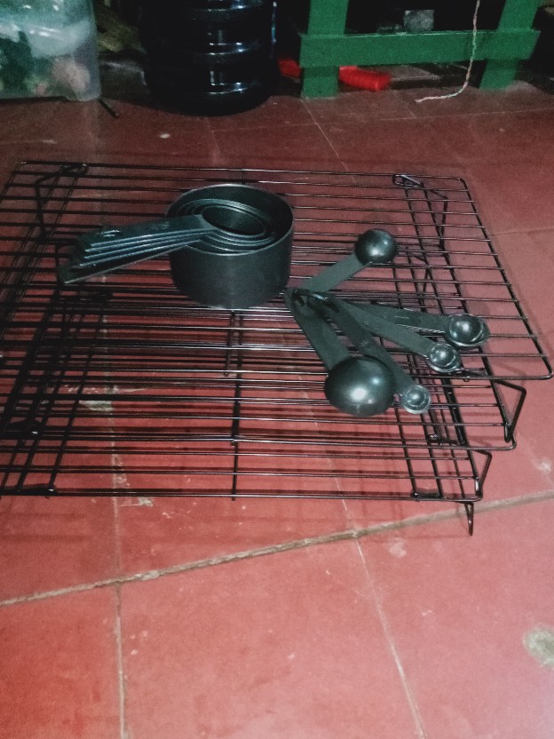 Alfaindo Sendok Ukur Plastik Alat Dapur 10pcs Per Set - Ku020