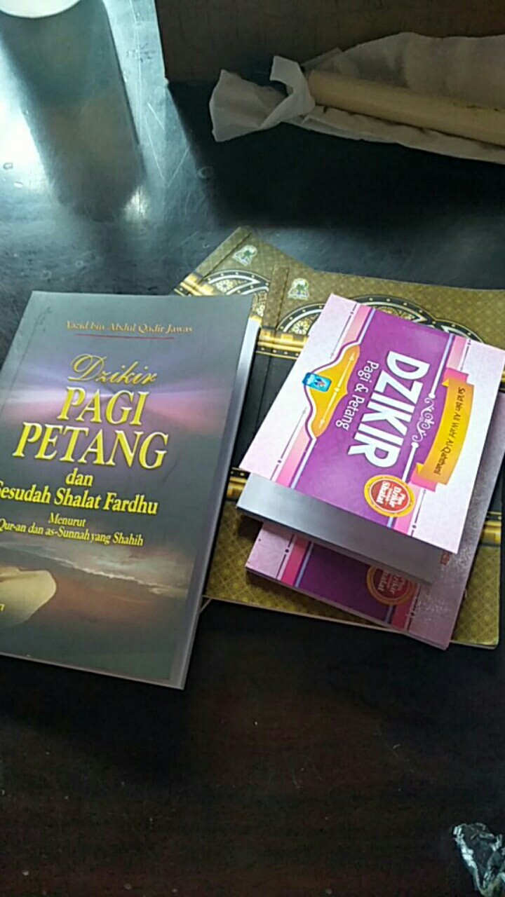Buku Dzikir Pagi Petang Ustadz Yazid Shopee Indonesia