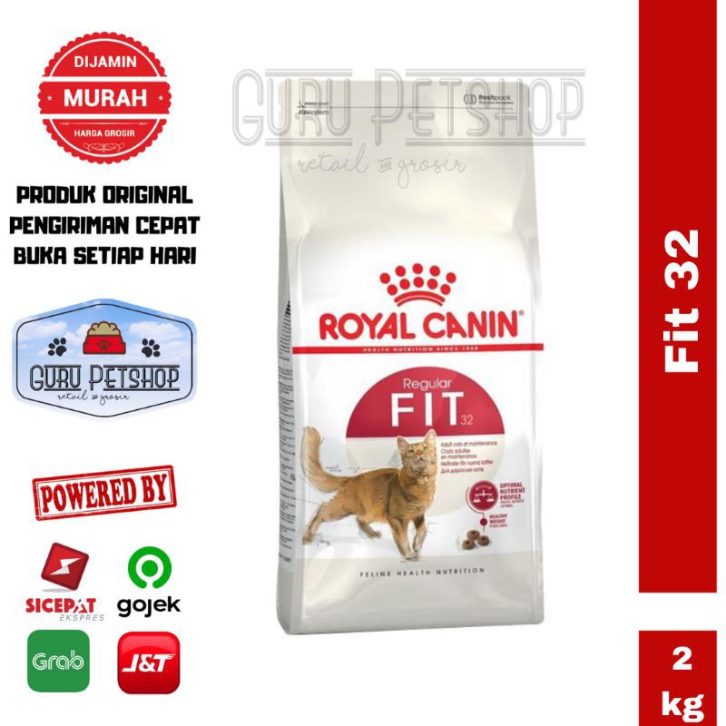 Royal Canin Fit 32 2kg Freshpack Makanan Kucing Fit 32 Royal Canin