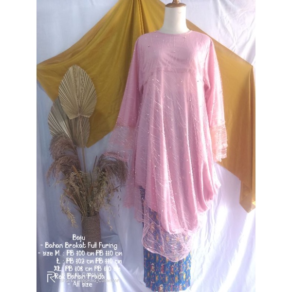 BEST SELLER SETELAN KEBAYA /SETELAN ROK KEBAYA/SETELAN KEBAYA TILE/ SETELAN ROK WISUDA) SETELAN KEBA