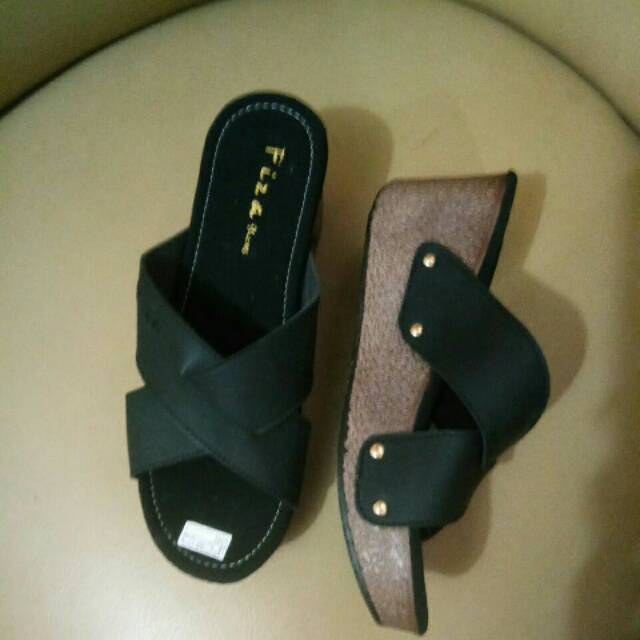 Umi sendal fiza shoes wedges