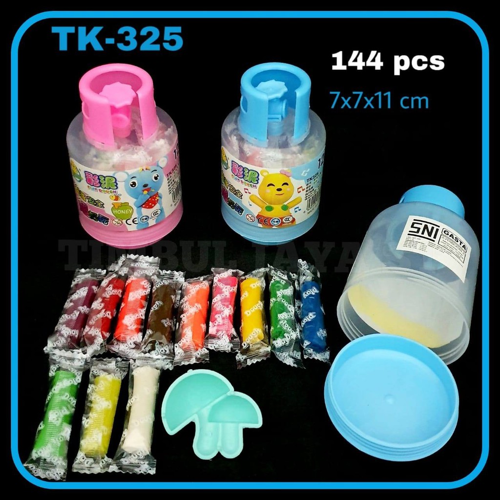 Lilin mainan plastisin malam play dough bentuk Lilin mainan plastisin malam play dough bentuk