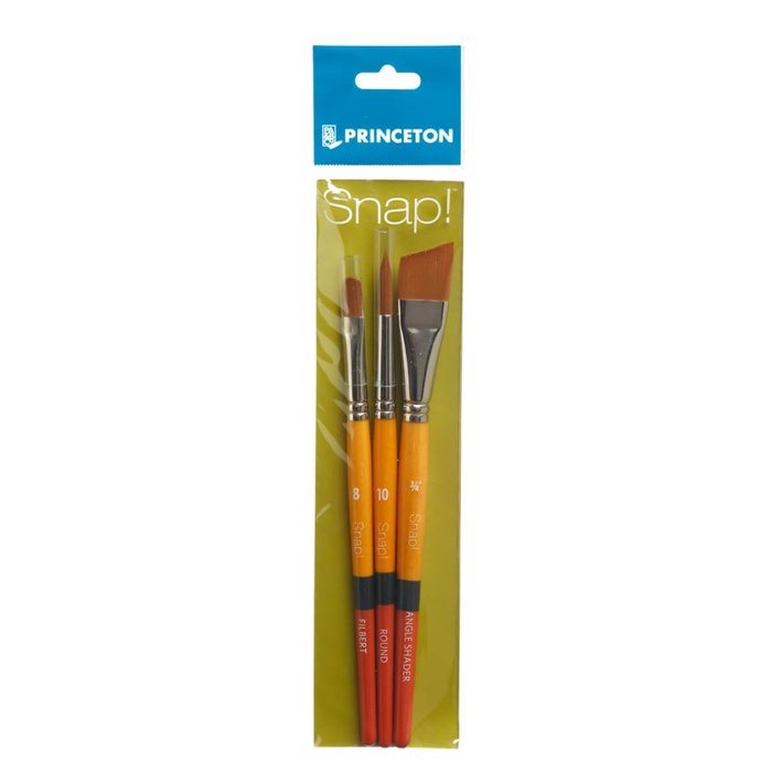 

Princeton - Snap Synthetic Short-Handle Brush Set - 9650SET1