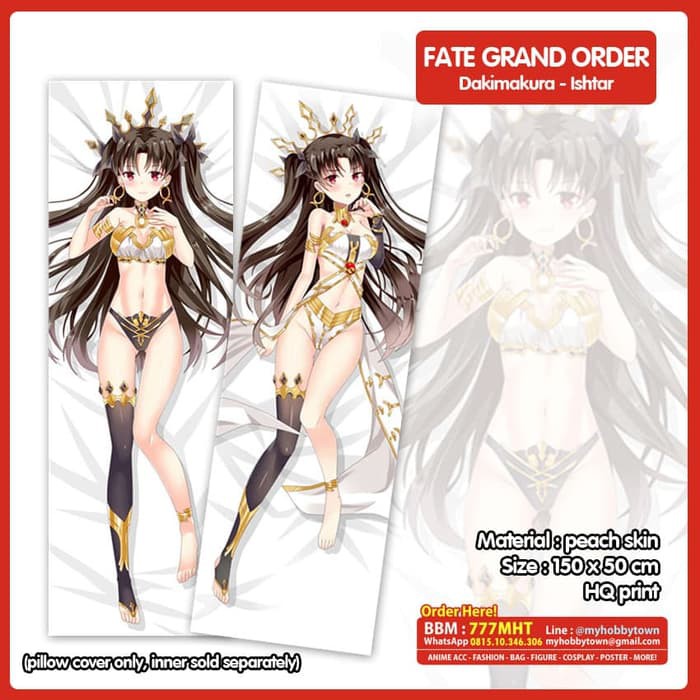 Sarung Bantal Anime Dakimakura Fate Grand Order : Ishtar