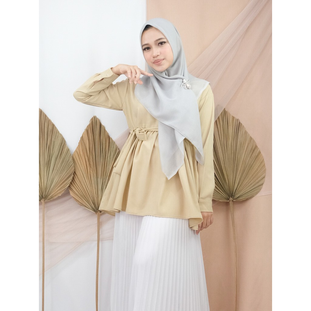 BLOUSE BAJU  ATASAN  REMPEL  AYUMI TALI TORY BURCH JUMBO 