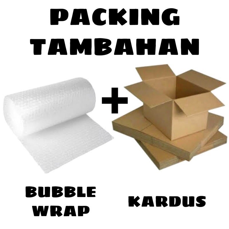 

PACKING TAMBAHAN UNTUK ORDERAN KALIAN