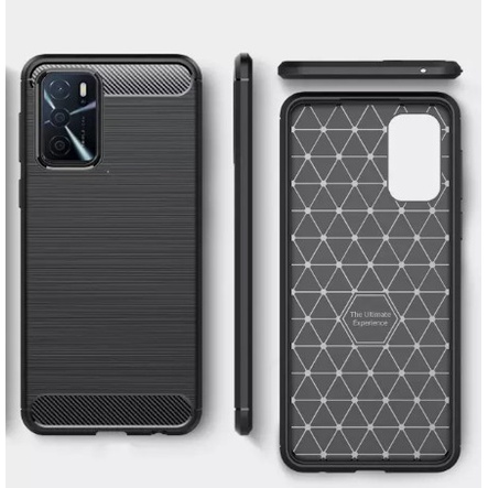 SoftCase Carbon Oppo A16 / Casing / Cover / Case