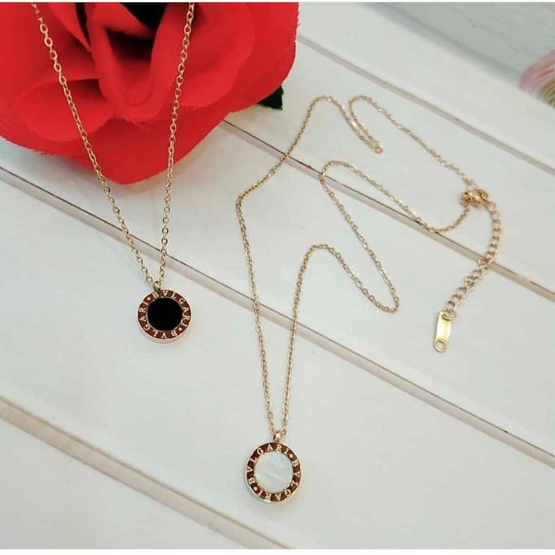 KALUNG TITANIUM WANITA FASHION BLINK BLINK  KALUNG MURAH