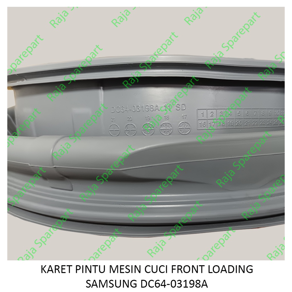 KARET PINTU MESIN CUCI FRONT LOADING SAMSUNG DC64-03198A