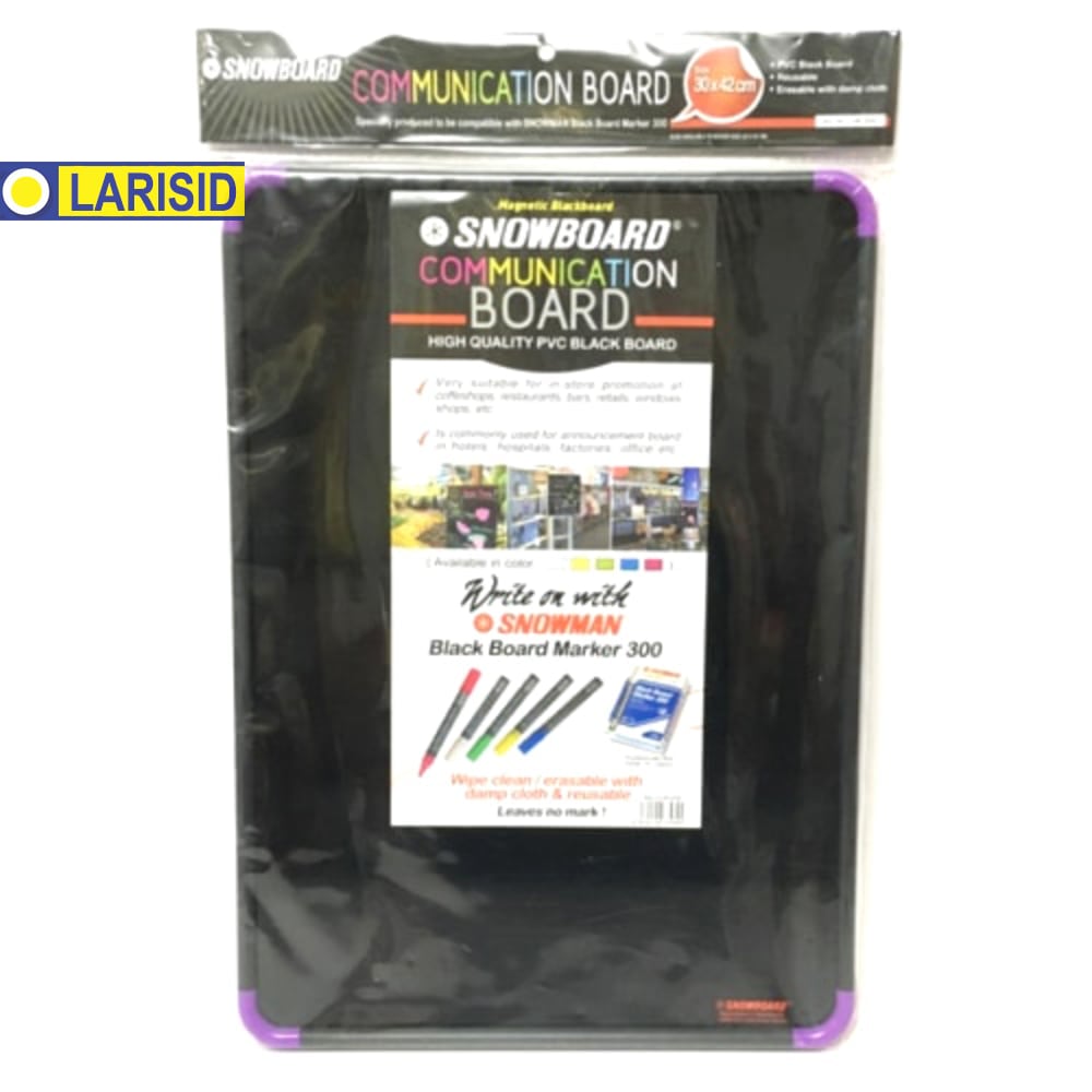 

SNOWMAN MAGNETIC BLACKBOARD SNOWMAN PAPAN TULIS