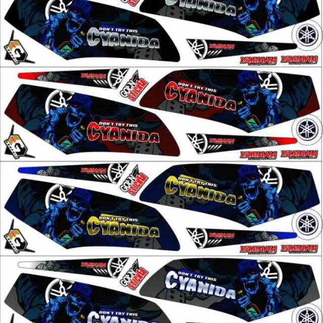 Stiker Di Motor  Rx  King  Gambar Gambar Stiker