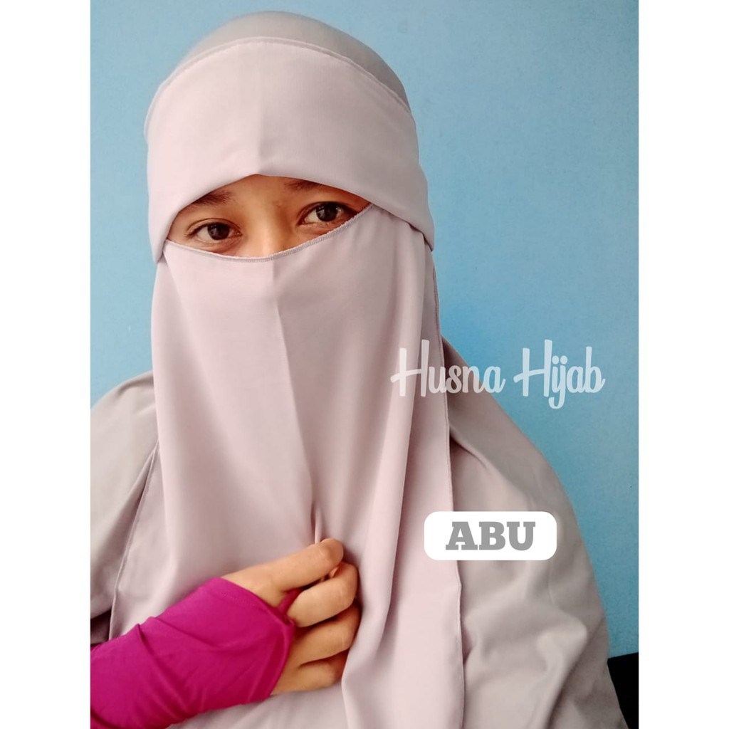 [BRAND HUSNA HIJAB] Cadar Bandana Poni / Bandana Poni Dewasa / Cadar Poni