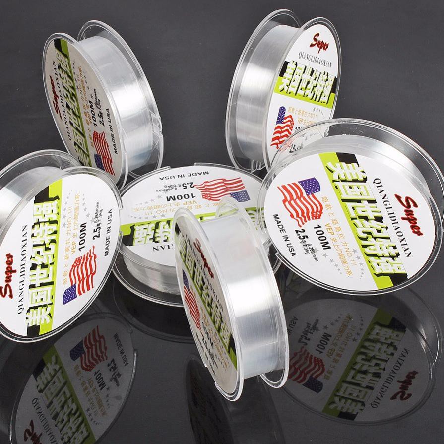 PREMIUM Sougayilang 100M Fishing Line Nylon Senar Pancing Garis Memancing Nylon Fishing Line 5-10KG