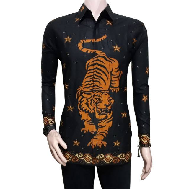 Kemeja Batik & Kain Batik motif Macan
