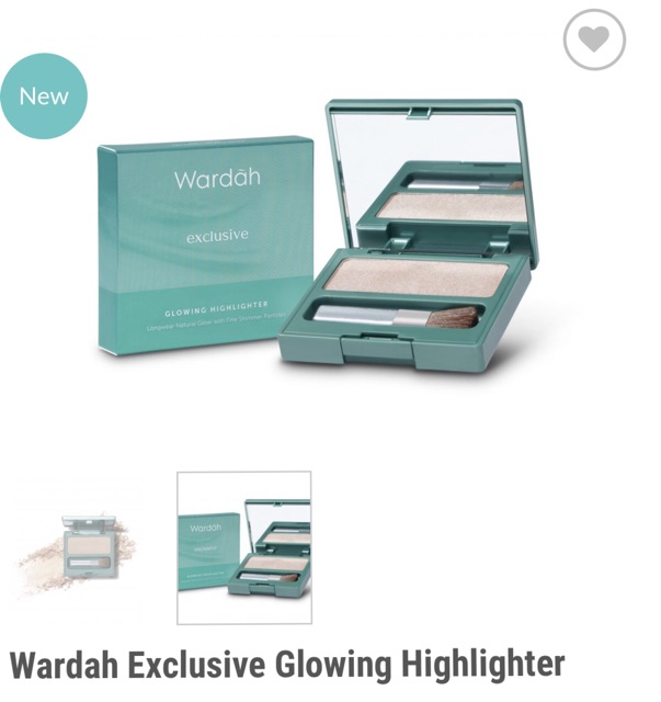 wardah glowing highlighter