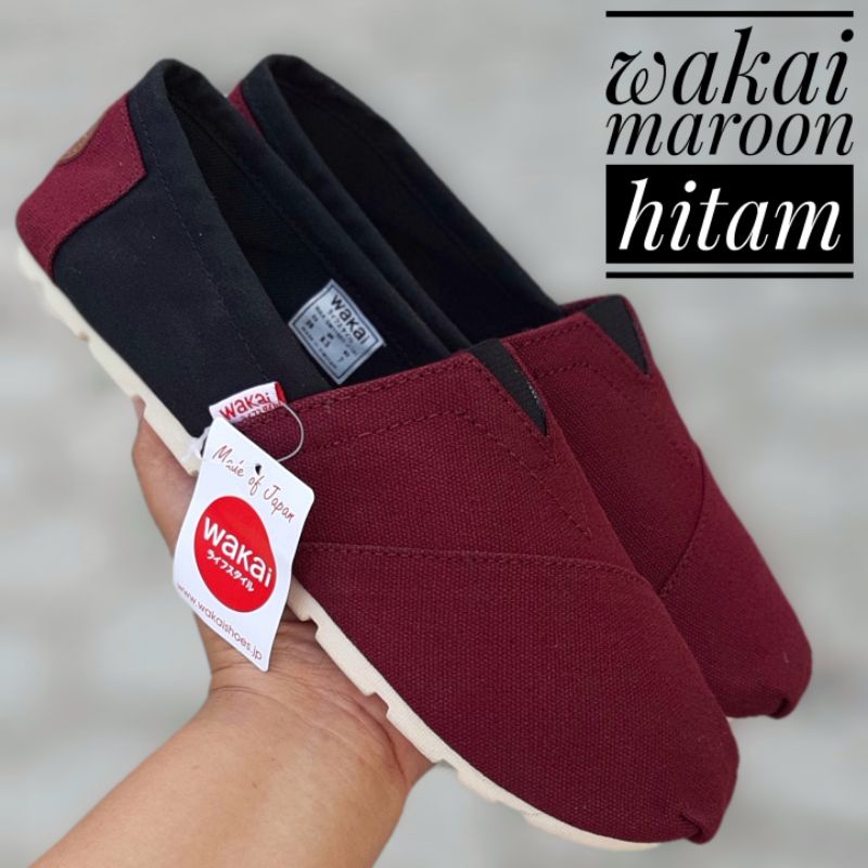 [ Size 36-43 ] Sepatu wakai label vietnam pria dan wanita terlengkap-Gb.3