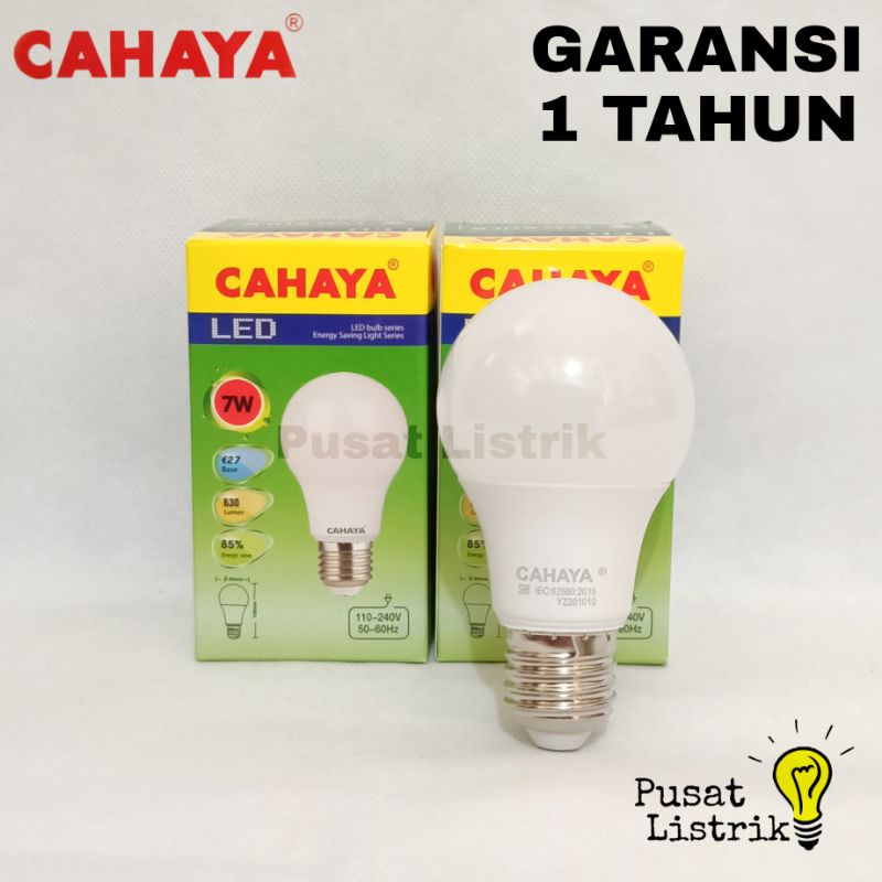 Lampu Bohlam LED 7watt Cahaya Lampu LED 7w Cahaya