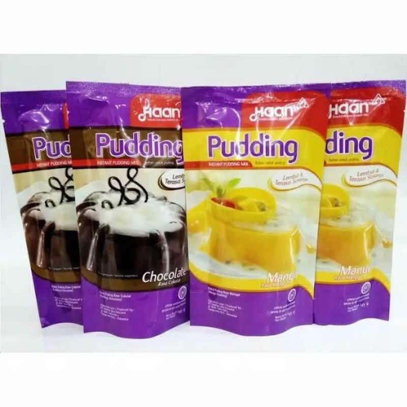 

Haan Pudding Mix Pouch 145gr