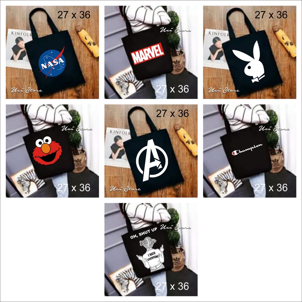 TAS TOTEBAG WANITA KOREAN 2022// PAKAI RESLETING // Toko Uci