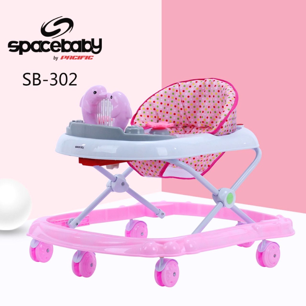 GRATIS BUBBLEWRAP BABY WALKER SPACEBABY SB 302 / 306 / 309 / 315 / 316 / 705 / 709 SPACE BABY Murah Meriah GRATIS BAJU LANGSUNG