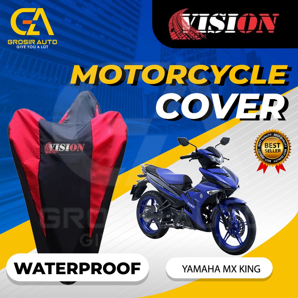 Sarung Motor MX KING Waterproof Vision / Cover Selimut Penutup Sarung Mantel Motor Vision