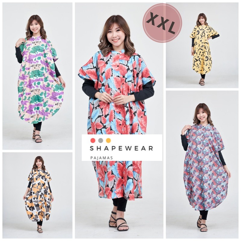 SW piyama murah daster murah Dewasa Long Dress Coway Jumbo XXL Banyak Motif