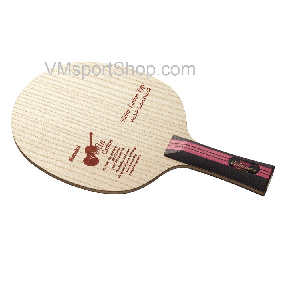 Nittaku Violin Carbon - Kayu Blade Bet Pingpong