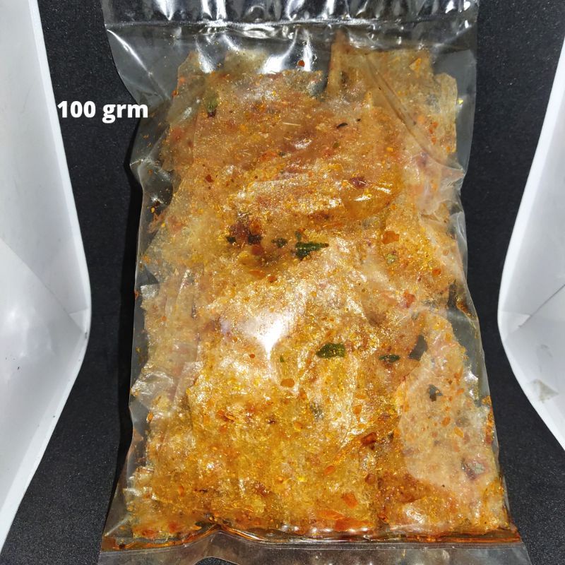 

Keripik kaca pedas daun jeruk 100g