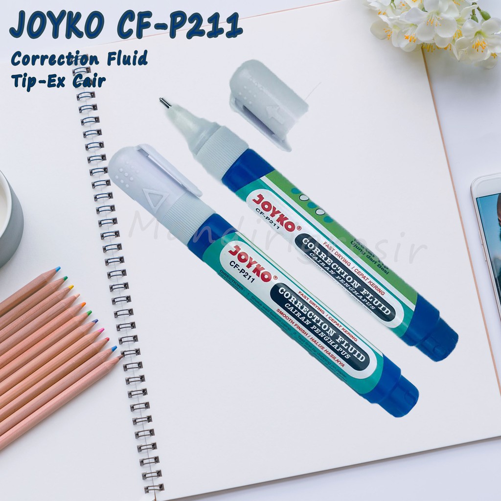 Tip-Ex Cair * Joyko * CF-P211 * Biru