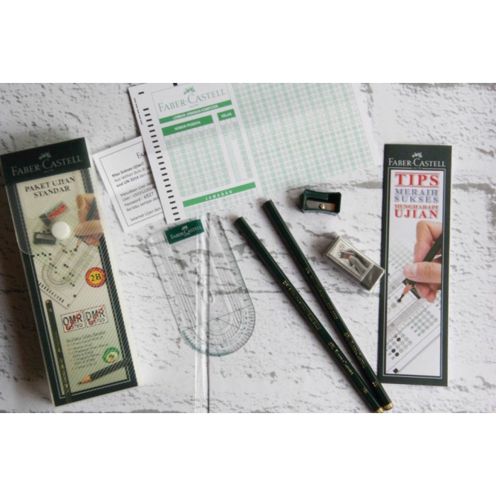 

Mantap Paket Ujian Standar Faber-Castell Berkualitas