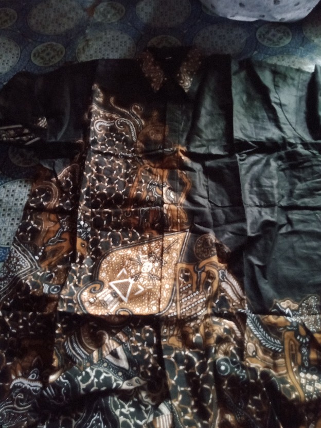 Batik Prasetyo.wayang Susun Coklat