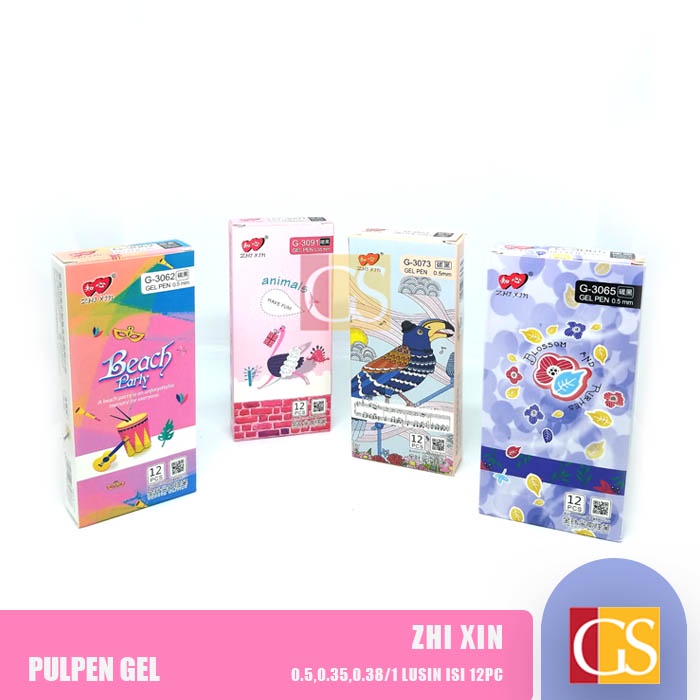 

Pulpen Gel Lovein Zhixin 0.35mm 0.38mm 0.5mm PC