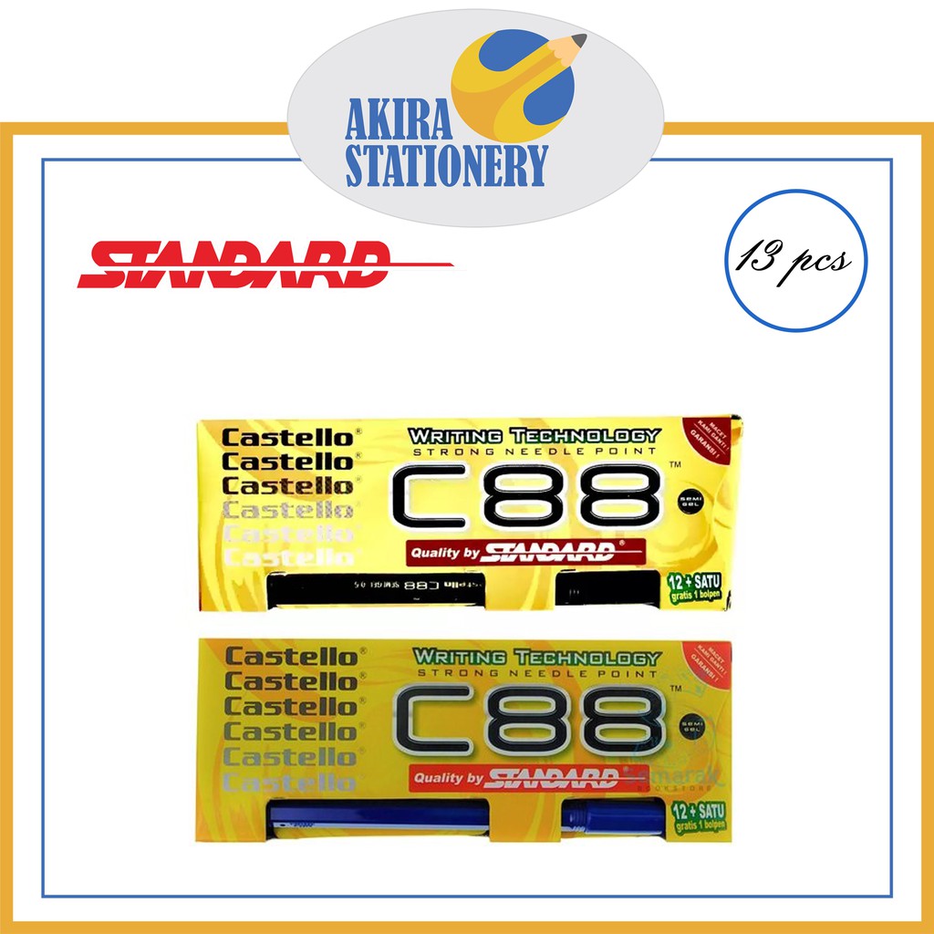 

PULPEN / PEN / PENA STANDARD C 88 (12 + 1 PCS)
