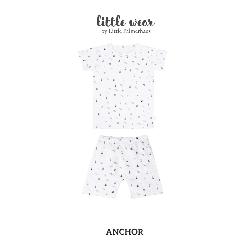 Little Wear Shoulder Button Short Sleeve