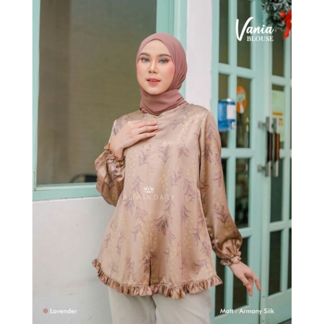 VANIA BLOUSE ALFASA / BLOUSE MURAH / BLOUSE ALFASA