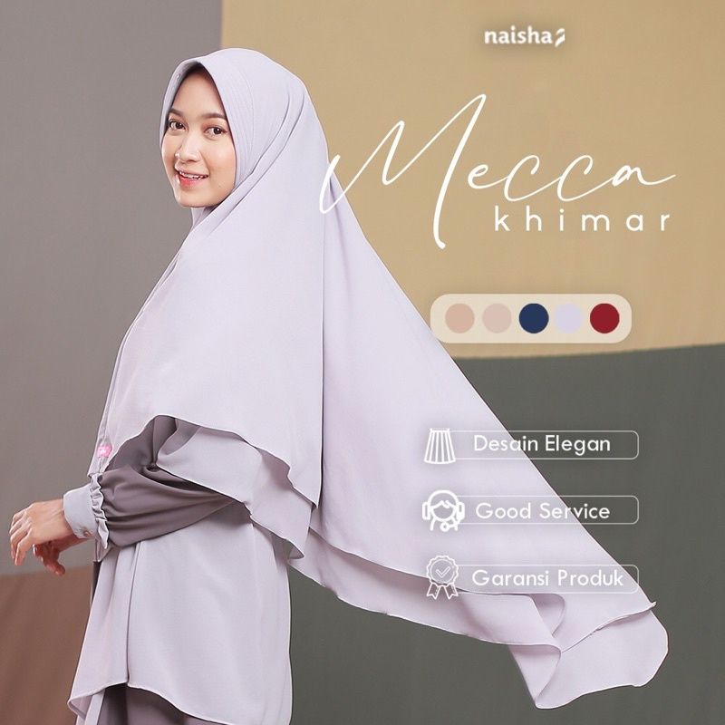 Mecca Khimar Dewasa Naisha Official