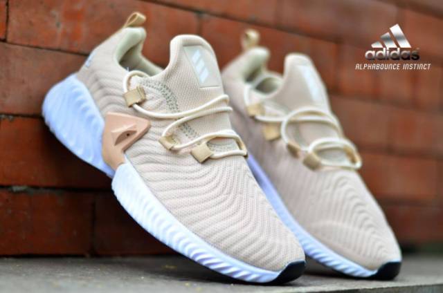 Sepatu Sneaker Adidas Alphabounce Instinct Premium Sepatu Olahraga Running Pria Murah Sepatu Santai