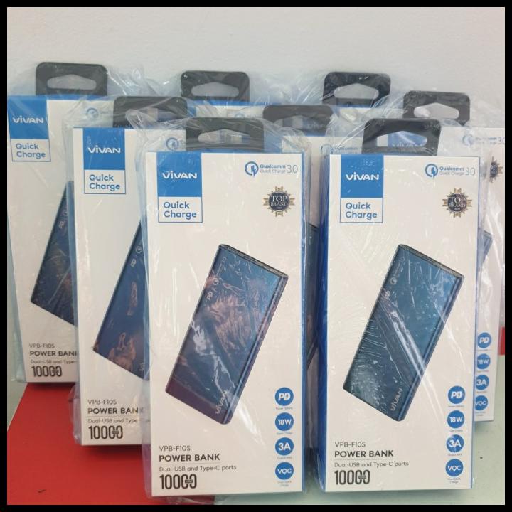 Vivan Powerbank F10S - 10000 Mah