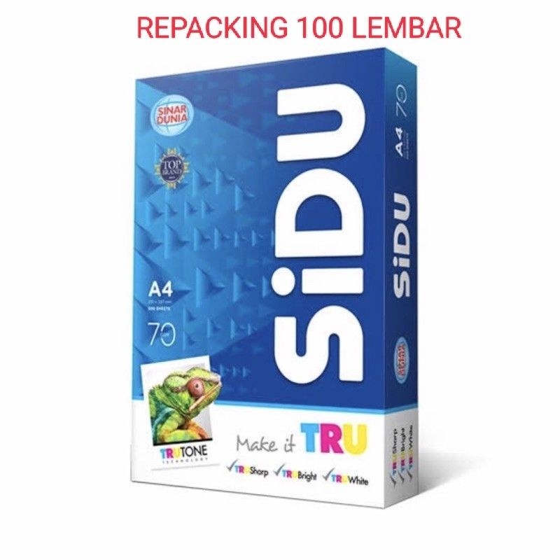 

Kertas HVS A4 70 Gram Eceran 100 Lembar