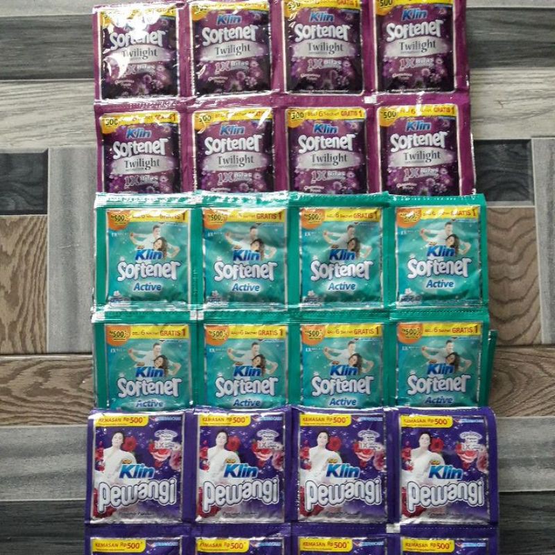 So klin pewangi sachet