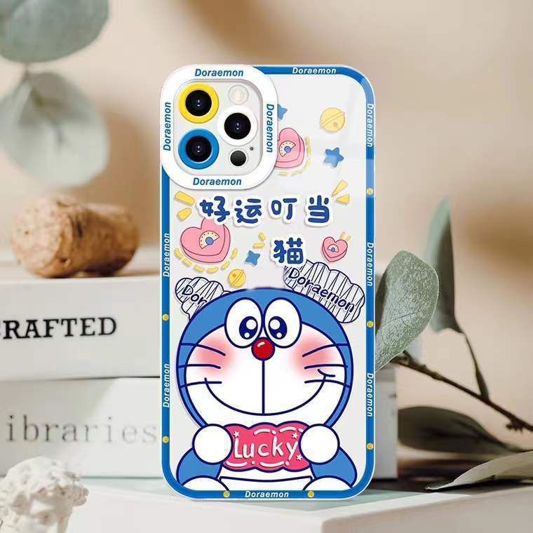 Soft Case TPU Transparan Motif Kucing Untuk Iphone 13 Pro Max / 12 / 11 / XS / XR / X / 8 / 7 / 6 Plus / SE 2020