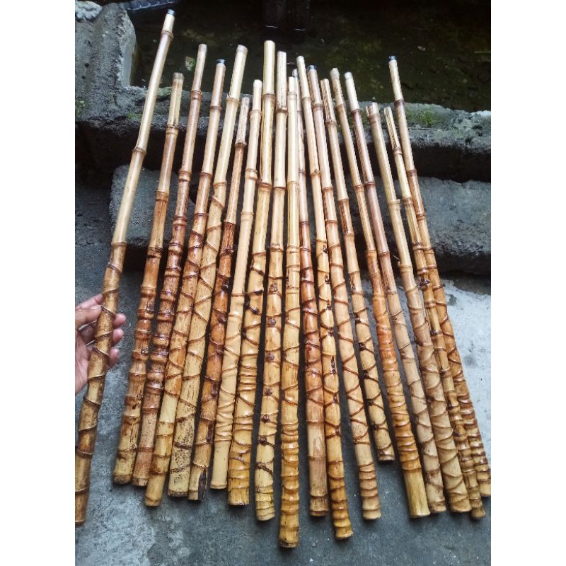 bambu cendani gagang pancing siap pakai