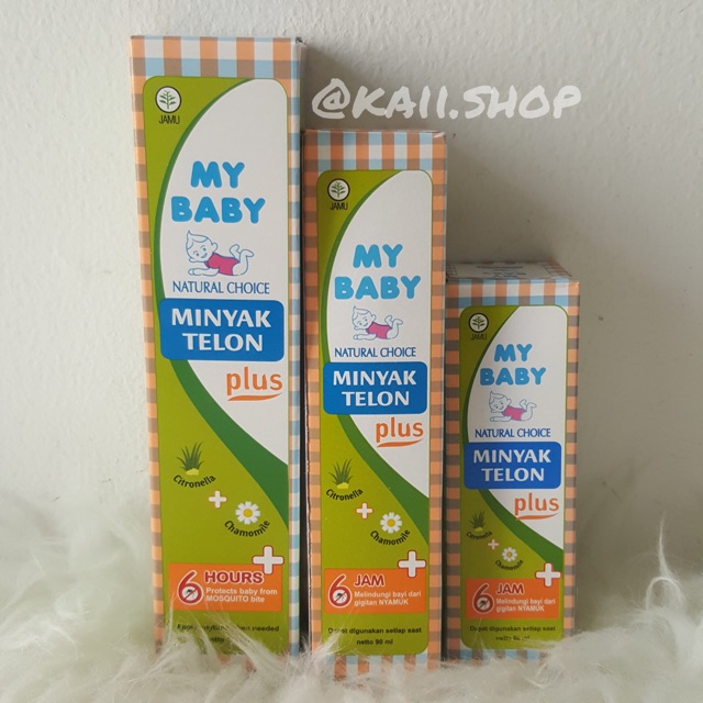 Minyak Telon My Baby Plus Anti Nyamuk 6 Jam Ukuran 60 Ml 90 Ml 150 Ml Shopee Indonesia