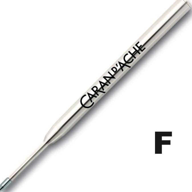 

Caran D'ache Goliath Ballpoint Pen Refill Fine Black (Pack of 2)