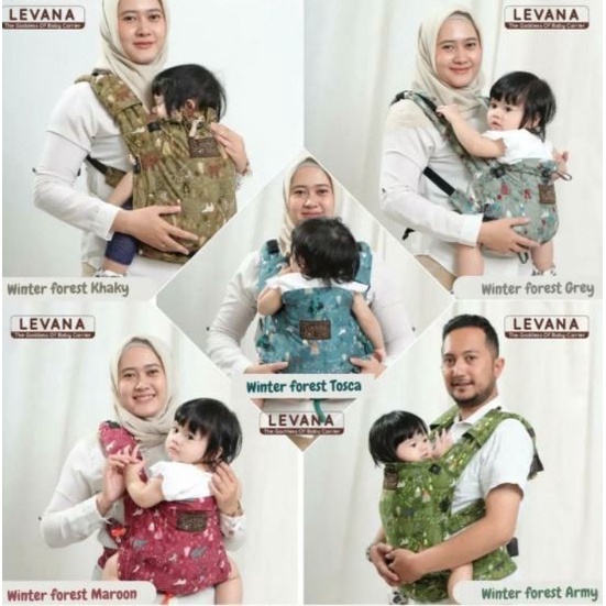 CUDDLE ME Levana Carrier Gendongan SSC Cuddle Me Baby Carrier M Shape