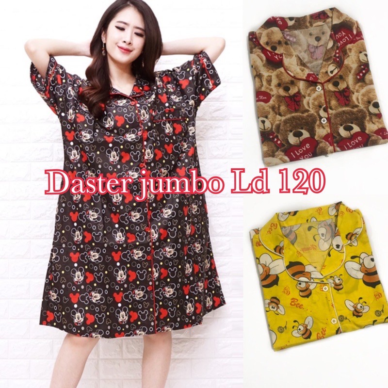 Daster katun jepang jumbo xxl Ld 120