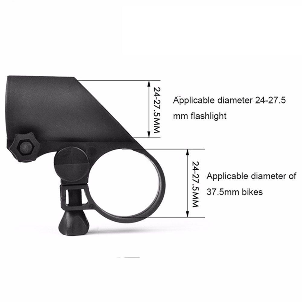 Lanfy Senter Sepeda LED Torch Clip Flexible New Arrival Cycling Grip Olahraga Luar Ruangan Hitam Lampu Sepeda Lamp Stand