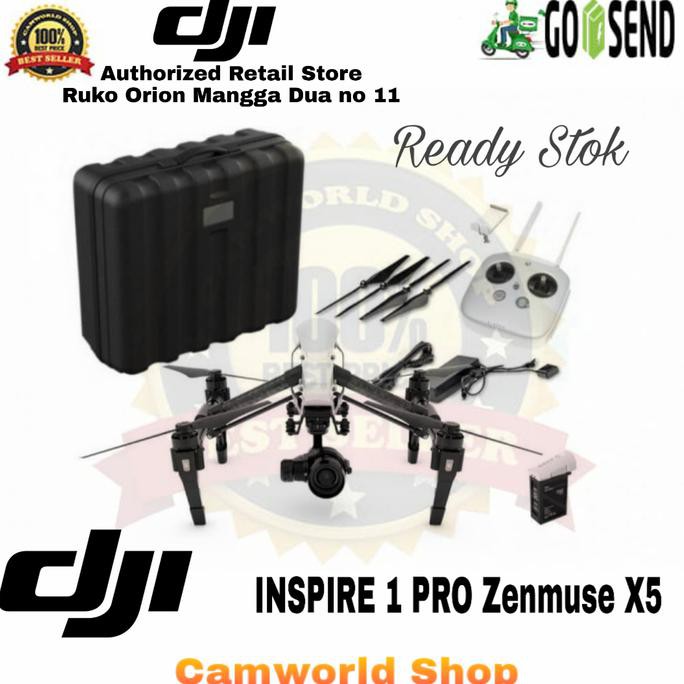 DJI INSPIRE 1 PRO 4K Drone with ZENMUSE X5 Camera