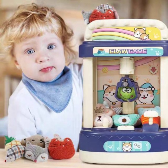 

Mesin Capit Boneka / Mainan Capit / Mainan Edukasi anak / Mainan Unik - Biru Berkualitas