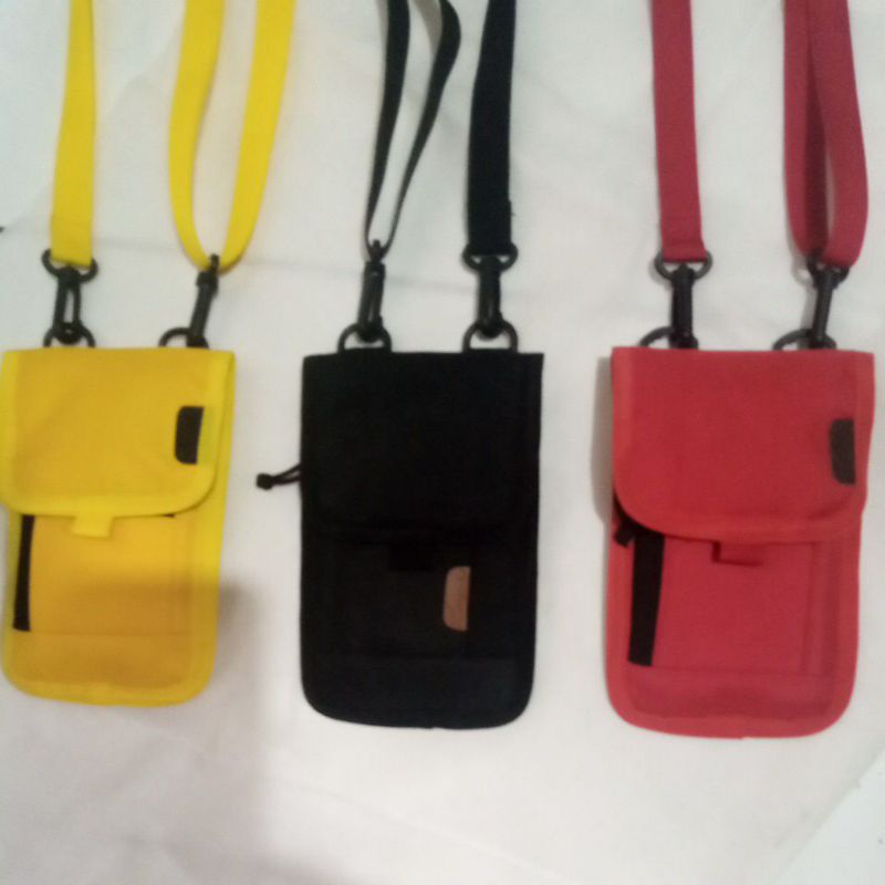 Tas dompet koin kalung mini selempang gantung leher sako wallet tempat id card/tas hp